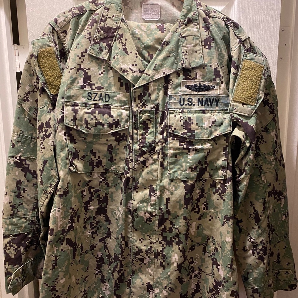 Navy NWU Type III Blouse - Large/Long